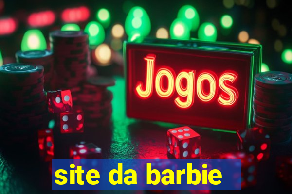 site da barbie - jogos